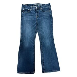 American Eagle Outfitters Women's Blue Flare Jeans